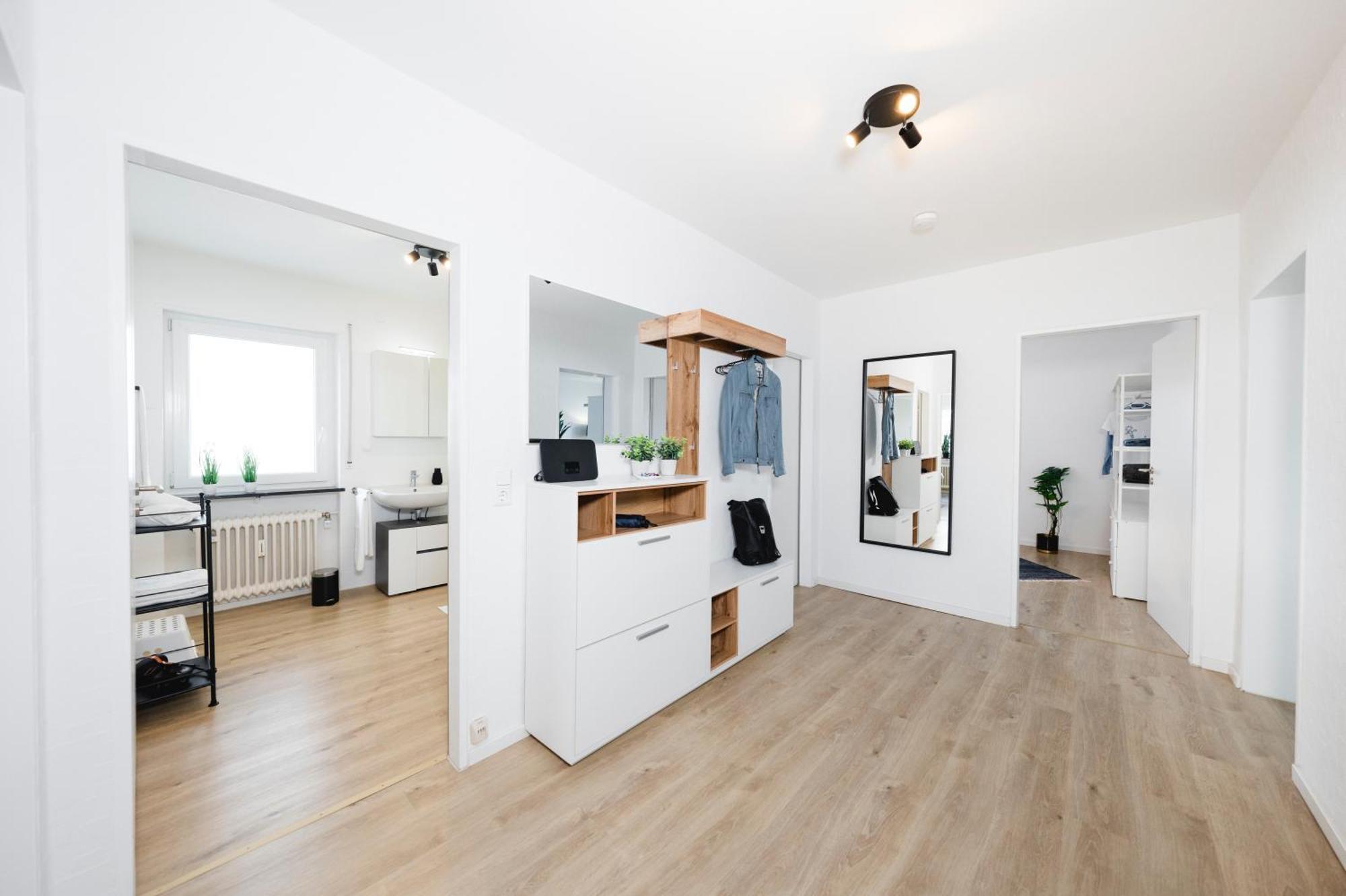 Stadtrand Oase Karlsruhe Mit Balkon Exterior photo
